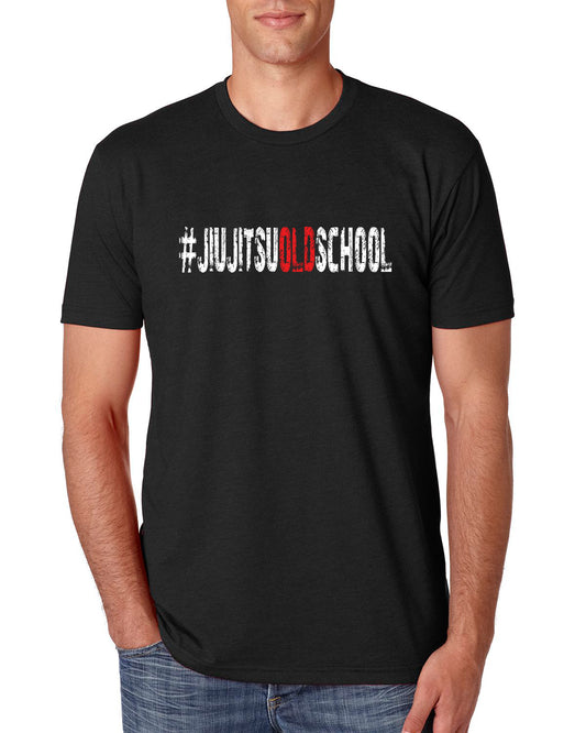 Camiseta - #jiujitsuoldschool 
